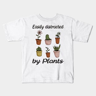 Plant Gardening Houseplant Plants Collector Kids T-Shirt